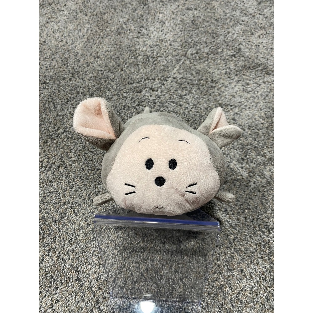 Bun Bun Mouse Plush Unisex Small Grey Excellent Stackable Stuffed Animal 2014